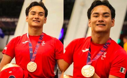 Ángel Camacho ganó medalla de bronce en el Campeonato Mundial de Para Natación Singapur 2025