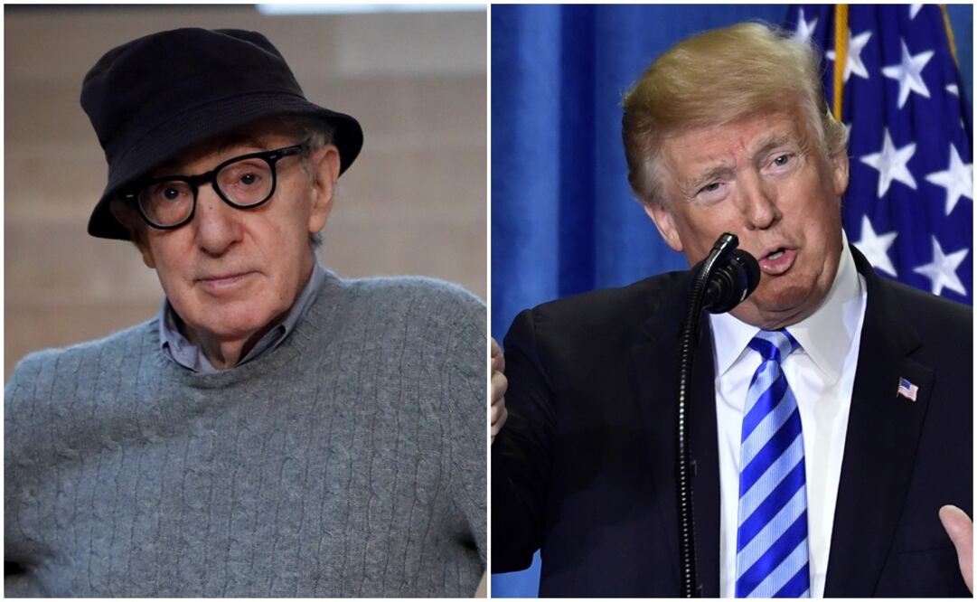 Woody Allen y Donald Trump. Foto: Archivo