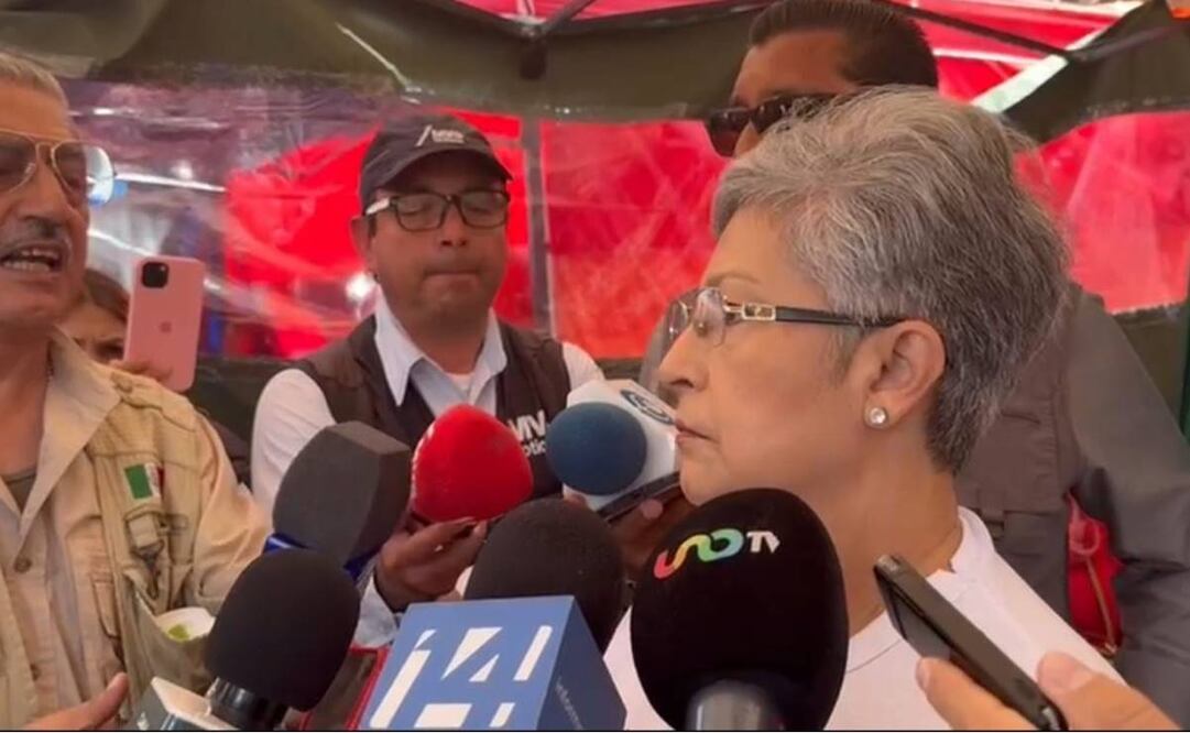 Patricia Aguayo, líder del Movimiento de Trabajadores del Poder Judicial. Foto: Alelhí Salgado. EL UNIVERSAL