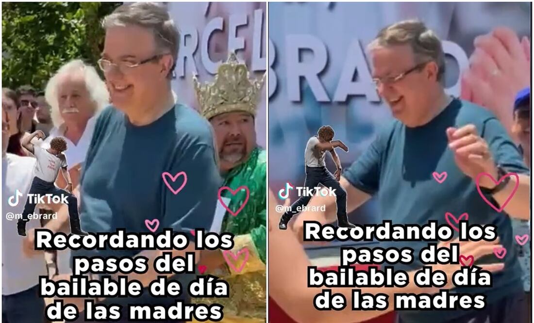 Secretario de Relaciones Exteriores, Marcelo Ebrard Casaubón. Fotos: Capturas de TikTok @m_ebrard