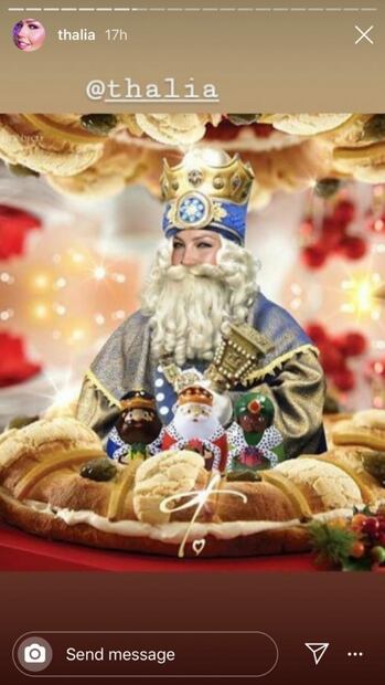 Con memes y recuerdos festajan los famosos el Día de Reyes