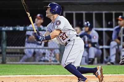 Altuve tiene a los Astros a favor