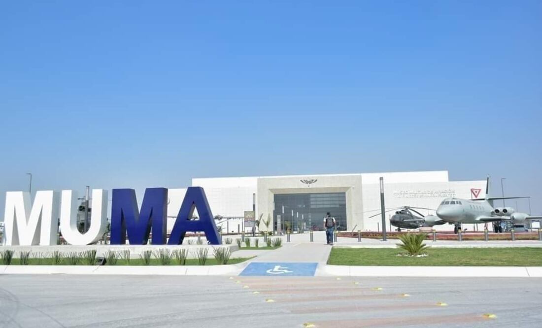 Dentro del área cultural del Aeropuerto Internacional Felipe Ángeles (AIFA) se encuentran dos museos. Foto: Especial