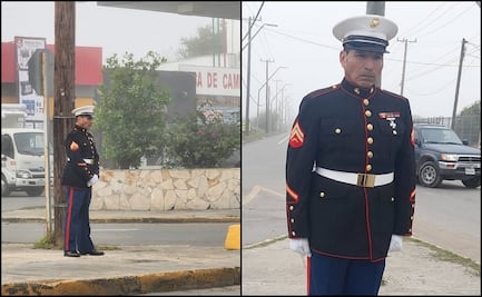 Pese a balaceras en Nuevo Laredo, "el soldado enamorado" continúa esperando a su amada