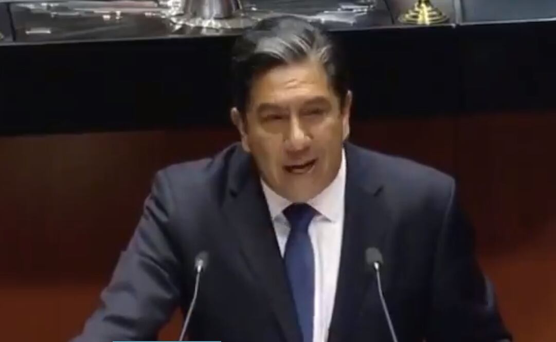 Senador panista, Marco Antonio Gama Basarte. Foto: Captura de pantalla