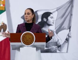 Sheinbaum: Caída de 0.3% del PIB, por incertidumbre de aranceles; no es algo que se va a arrastrar a final de año