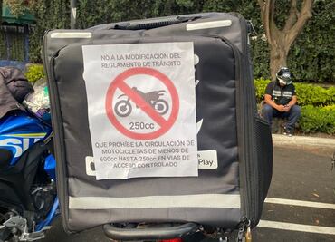 ¿Cuáles son las nuevas restricciones de circulación para motociclistas en la CDMX?
