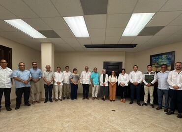 Lázaro Cárdenas Batel visita Belice y revisa agenda bilateral con primer ministro; reafirman fortalecimiento de la frontera