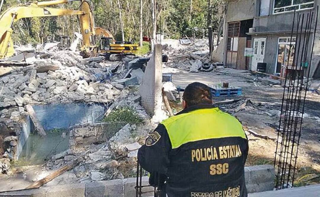 Exigen reparación del daño tras desalojo