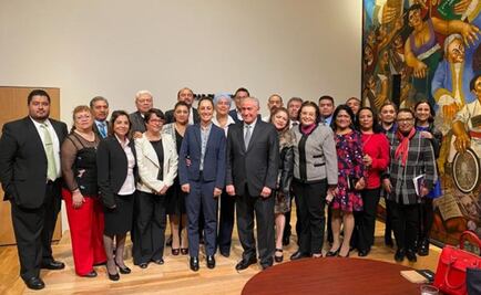 Se reúnen presidente de la FSTSE y Claudia Sheinbaum