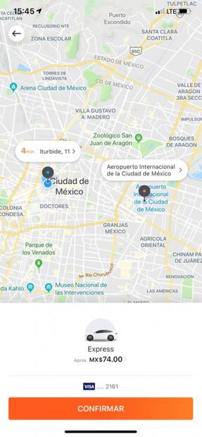 Paro de taxistas provoca tarifas elevadas en apps