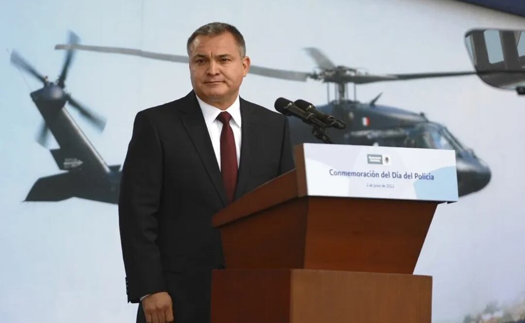 Genaro García Luna, exsecretario de Seguridad Pública (SSP) de México, en una fotografía de archivo. Foto: EFE