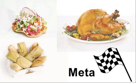 La ruta de la comida en el maratón Guadalupe-Reyes