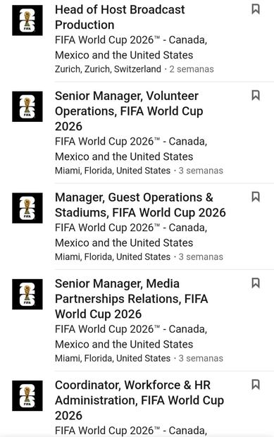 FIFA busca mexicanos para trabajar en el Mundial de 2026 ¿Cumples los requisitos?