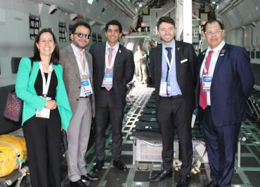 México participa en feria de Reino Unido para atraer inversiones al sector aeroespacial