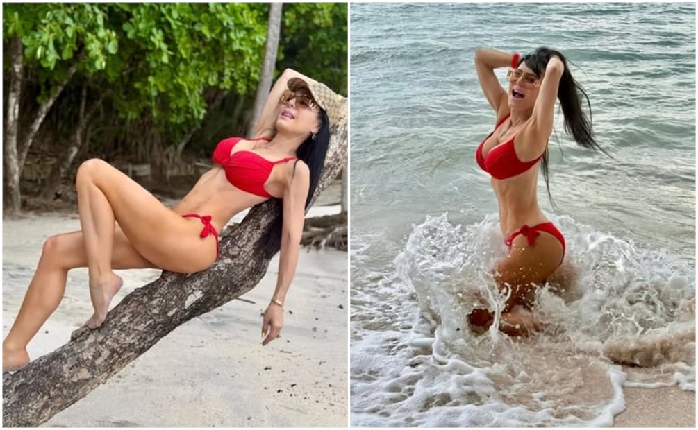 Maribel Guardia arranca el 2026 luciéndose en bikini.