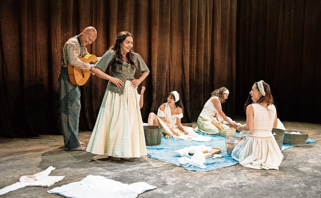 Yerma, obra dirigida por Jean Guy Lecat y producida por Samuel Sosa (quien forma parte del Colegio de Productores de Teatro), contó con el estímulo fiscal Efiteatro. Foto: Artes Hartas