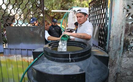 Tras sismo, Conagua reduce suministro de agua en Nezahualcóyotl