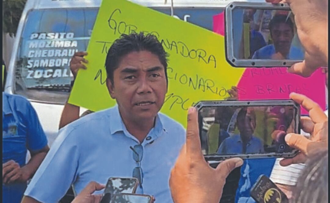 Los transportistas señalan que se les quitó la protección pese a que varios choferes han sido asesinados. FOTO TOMADA DE VIDEO