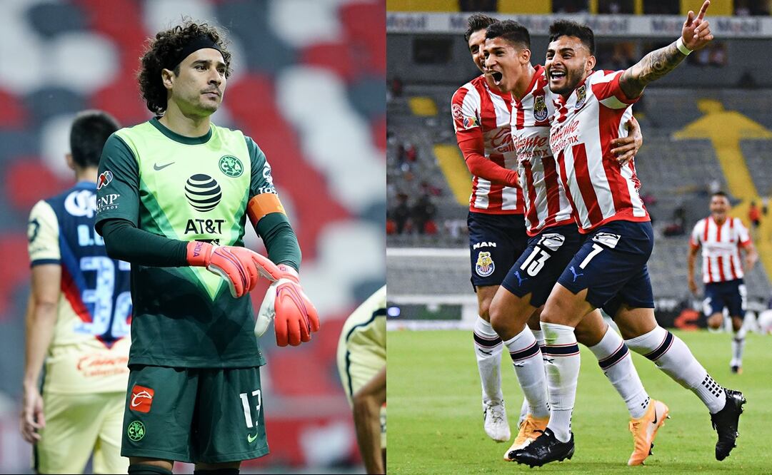 Las rachas del América y las Chivas