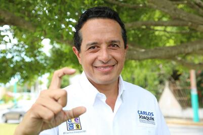 Lanza Carlos Joaquín consulta ciudadana en Q. Roo