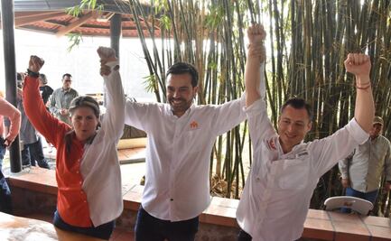 Álvarez Máynez promete que él no gobernará México desde la polarización; “un cargo de representación es para todos”, dice