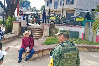 Llega Ejército a Chiapas con ayuda a desplazados
