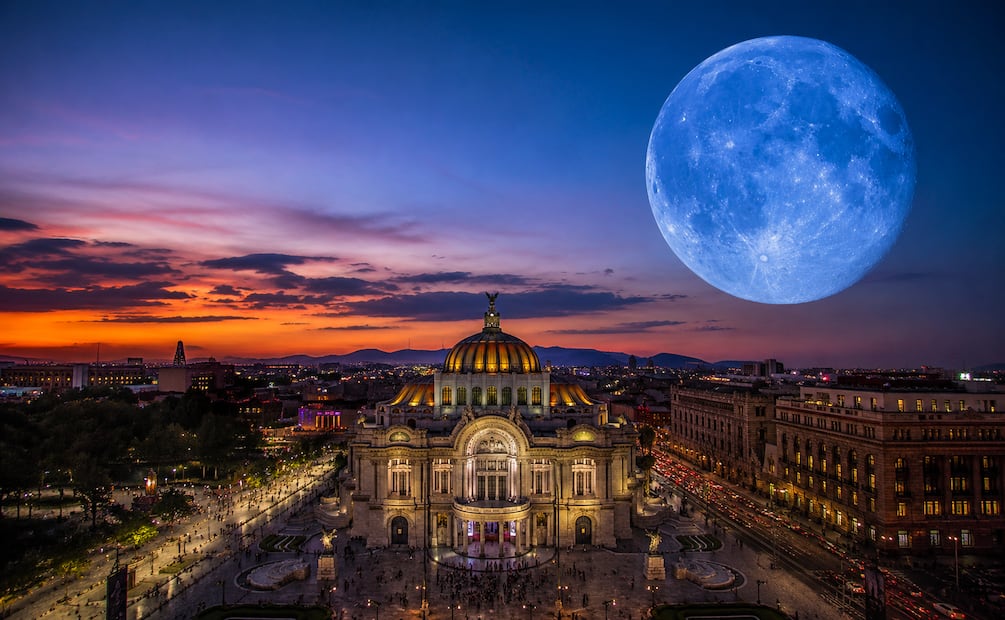 Esta será la segunda Luna llena que ocurre en el mes de mayo de 2026. Foto: Creada con IA (ChatGPT)