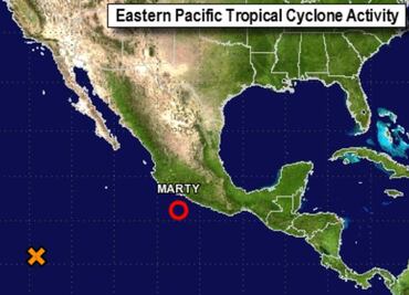 "Marty" causará lluvias muy fuertes en Guerrero