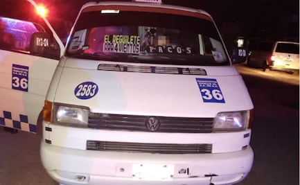 Chofer de combi se resiste a asalto y lo matan a tiros en Chalco