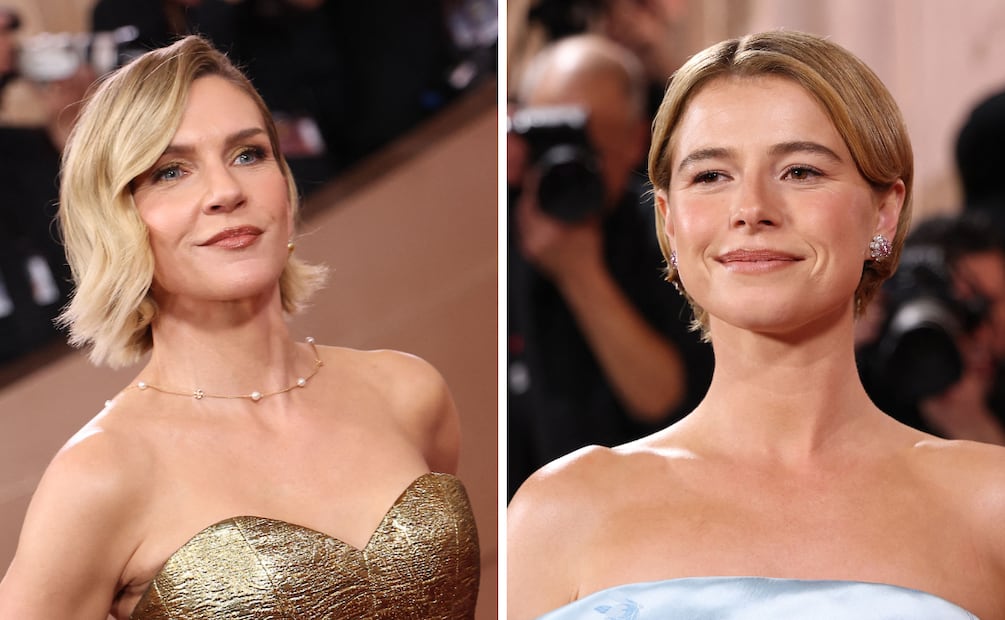 La piel glow fue la gran protagonista de: bases ligeras, blush difuminado y un brillo natural que dejó atrás el maquillaje pesado. oto: AP, AFP