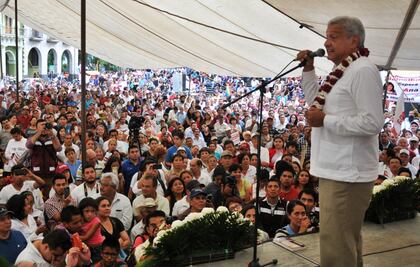 AMLO rechaza debate: "eres muy ladrón, Yunes"