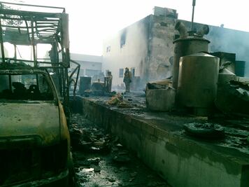 Reportan incendio en PGR-Culiacán; no hay lesionados