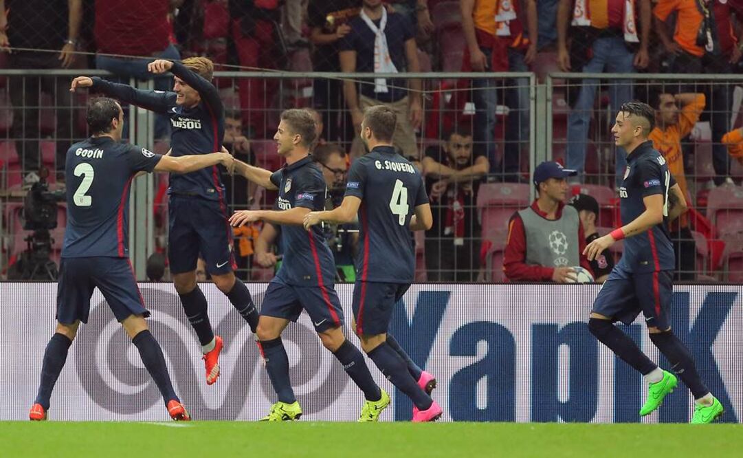 Griezmann sentenció el triunfo de los colchoneros. Foto: AP