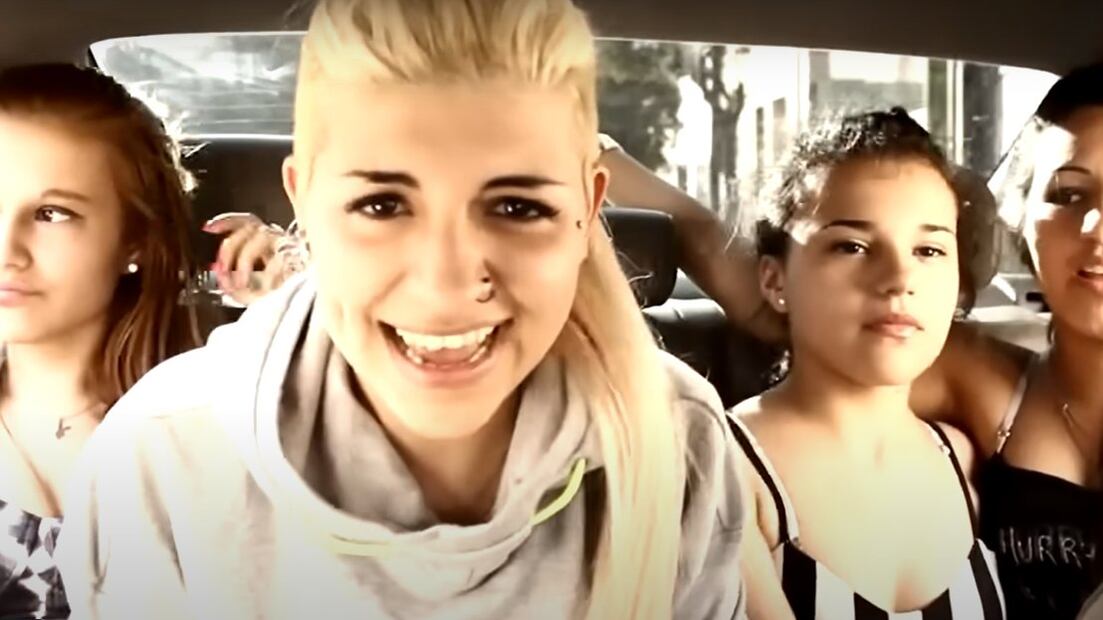 Así lucía Cazzu antes de la fama (Fuente Twitter @ShowmundialShow)