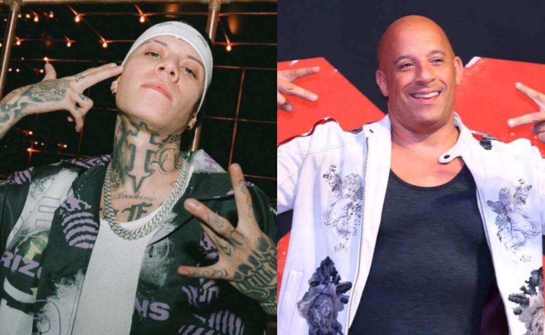 Santa Fe Klan envió un mensaje a Vin Diesel. Foto: Facebook / Archivo EL UNIVERSAL