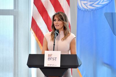Melania Trump alista gira sin el presidente de EU a cuatro países africanos