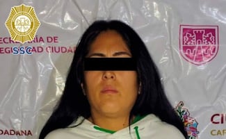 Cae en Iztapalapa la pareja sentimental de "El Daza" de La Unión Tepito; le decomisan arma y bolsas con drogas