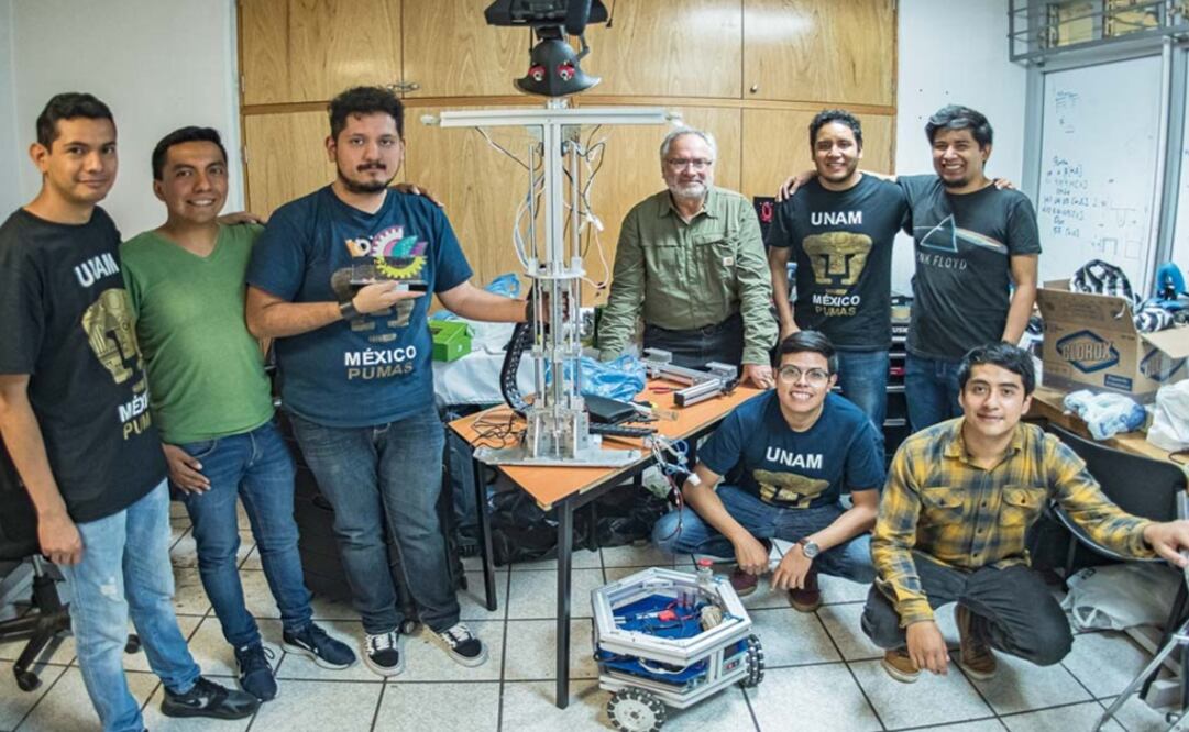 The team that worked in Justina – Photo: Taken from Gaceta UNAM website