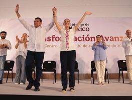 Aunque haya quienes apuesten a que fracase la 4T, su Presidenta no se rinde, afirma Claudia Sheinbaum