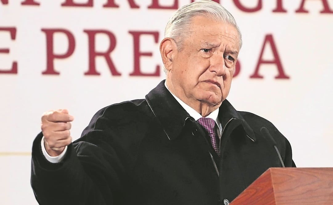 Ayer en la mañanera, el presidente hizo algunas añoranzas sobre sus tiempos de opositor al régimen priista. Foto: Berenice Fregoso