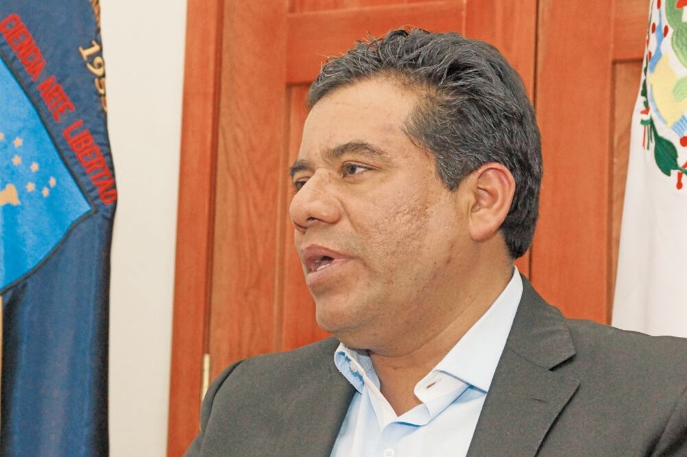 Insiste. El rector de la UABJO asegura que seguirá insistiendo en que el gobierno otorgue a la institución los recursos que requiere (EDWIN HERNÁNDEZ. EL UNIVERSA)