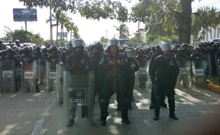 Avanza marcha de CETEG en Acapulco