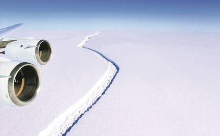 Iceberg separado de la Antártida andará a la deriva por años, estiman expertos