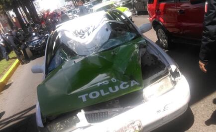 Estampida de 8 caballos de la policía causa destrozos y deja heridos en Toluca