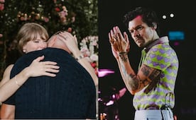 Horas antes de la boda de Taylor Swift, Harry Styles canta la canción que los fans creen que escribió para ella