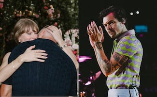 Horas antes de la boda de Taylor Swift, Harry Styles canta la canción que los fans creen que escribió para ella