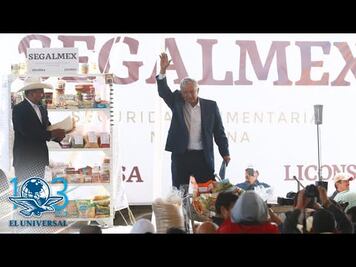 AMLO presenta nueva canasta básica; pasa de 23 a 40 productos