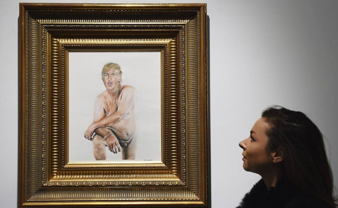 La pieza lleva como nombre el lema de campaña del republicano: "Make America Great Again". (FOTO: EFE)