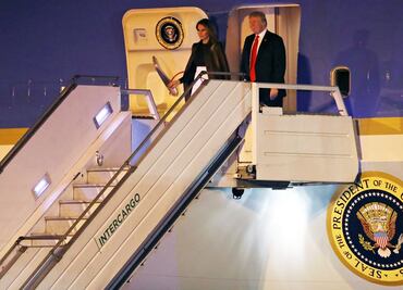 Trump llega a Buenos Aires para asistir a cumbre del G20